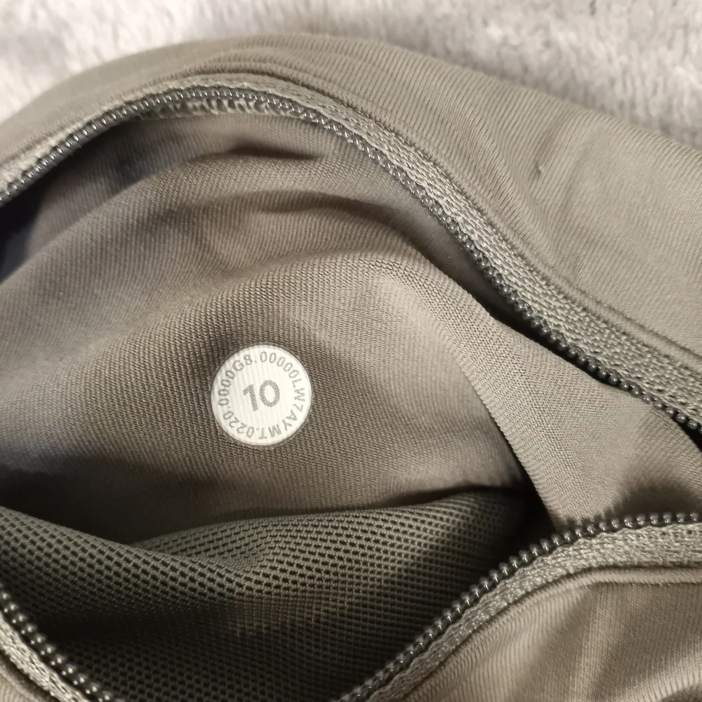 Lululemon Women's Olive Green Running Shorts Size 10 - Picture 6 of 12